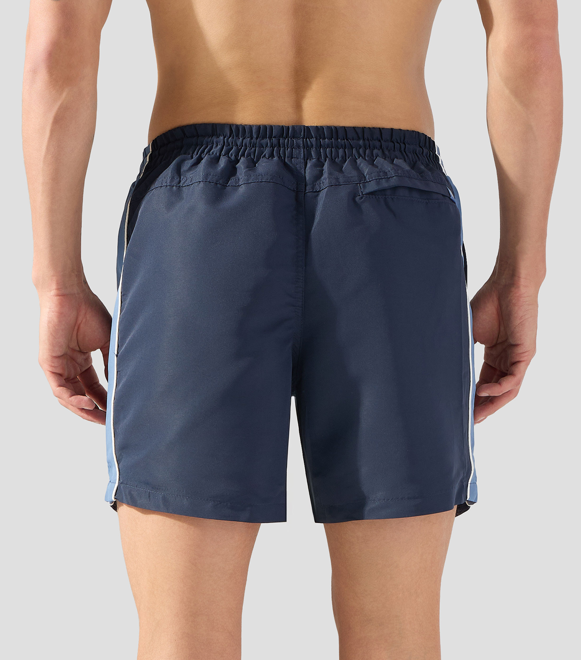 Traje de baño liso Hombre